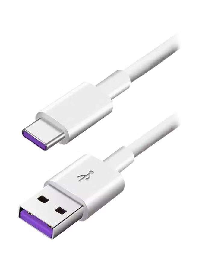 Type-C Data Sync Charging Cable White