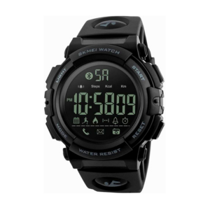 Men Sports Smart Bluetooth Watch Calories Pedometer Digital Watch for Smartphone, strap