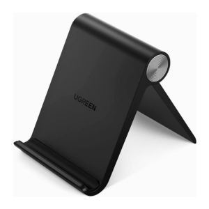 UGREEN Portable Phone Stand Desk Phone Holder, Stable Mobile Phone Stand Holder Compatible for Most Phones, iPhone 14 Pro/Pro Max, Samsung Galaxy, Tablet/iPad Black 4-7.9"