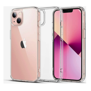 UGREEN iPhone 13 Case 6.1 inch Anti-Yellowing Military, Hard Anti-Explosion Back, Ultra Thin Crystal Case Shock Protection Anti-Scratch and Anti-Drop Compatible with iPhone 13 Clear Transparent Cover