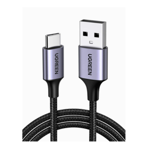 UGREEN Type C Cable 0.5M USB C Cable Cable Nylon Braided Fast Charging Compatible with Samsung Galaxy S21, Note 20, M12, M52, A13, A23, A53, MacBook Pro, Nintendo Switch, Huawei, GoPro Hero 7,PS5, etc
