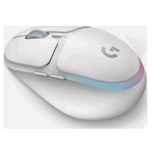 Logitech G705 Wireless Gaming Mouse, Six Buttons Fully Programmable, 40 Hour Gaming Battery, 100-8200 DPI Resolution, Lightsync RGB Lighting, White | 910-006368