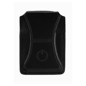 Goui - Magnetic Leather Wallet - Black