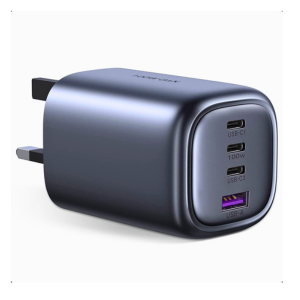 UGREEN Nexode 65W USB C Charger USB C Charger 3 Port GaN PD Charger PPS  Compatible with MacBook Pro/Air, iPhone 15 Pro Max, 15, 14 Pro Max, 14,  iPad Pro, Galaxy S23