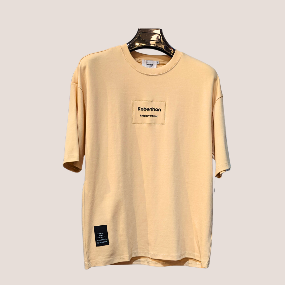 Pure Cotton Men's T-Shirt Smooth Finish Typography Printed T-Shirt With Round Neck And Short Sleeves(Black)