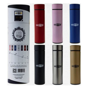 NEW Liquid Container For Hot And Cold Drinks With LED Sensor Capacity 500ml (Black)