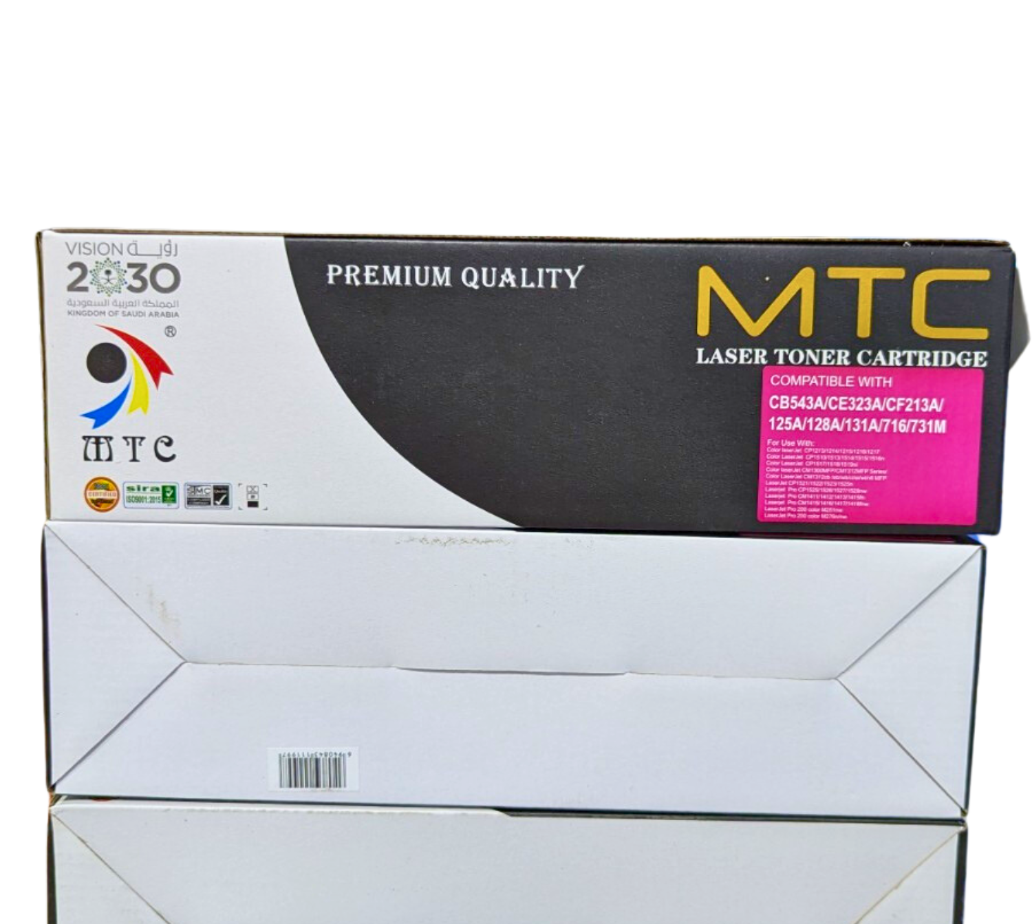 MTC LASER TONER CARTRIDGE COMPATIBLE WITH  CB543A/CE323A/CF213A125A/128A/131A/716/731M