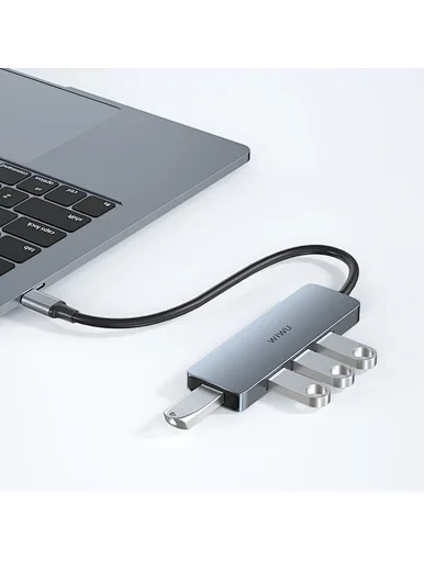 WiWU Alpha 440 Pro Usb C Hub 4-in-1