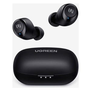 UGREEN True Wireless Earbuds HiTune Bluetooth 5.0 In Ear Light-Weight Bluetooth Earphones with Charging Case, IPX5 Waterproof, Stereo Headphones in-Ear Built-in Mic Headset Premium Deep Bass for Sport