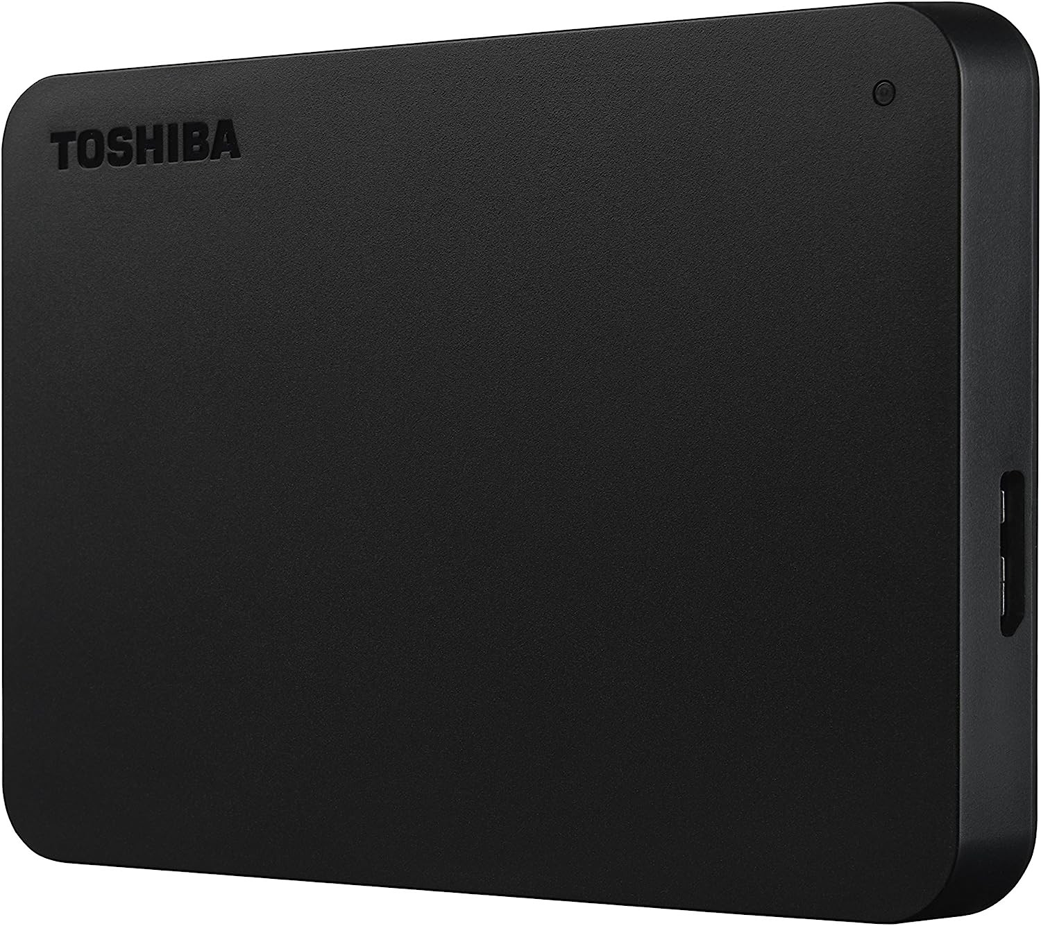 Toshiba Canvio Basics 1TB Portable External Hard Drive USB 3.0, Black - HDTB410XK3AA