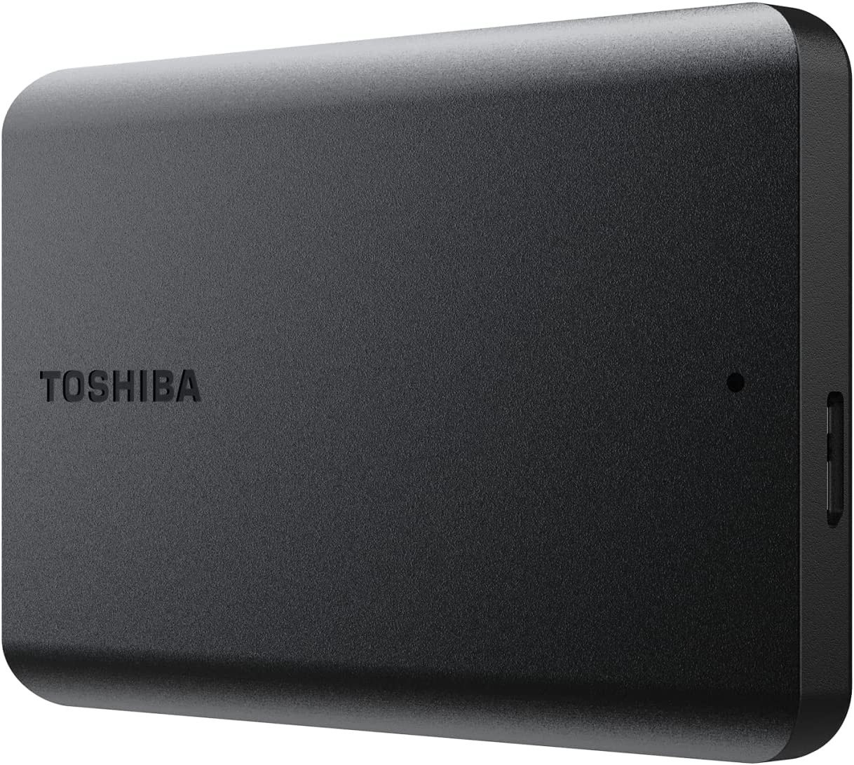 Toshiba Canvio Basics 2TB Portable External Hard Drive USB 3.2 Gen1, Black