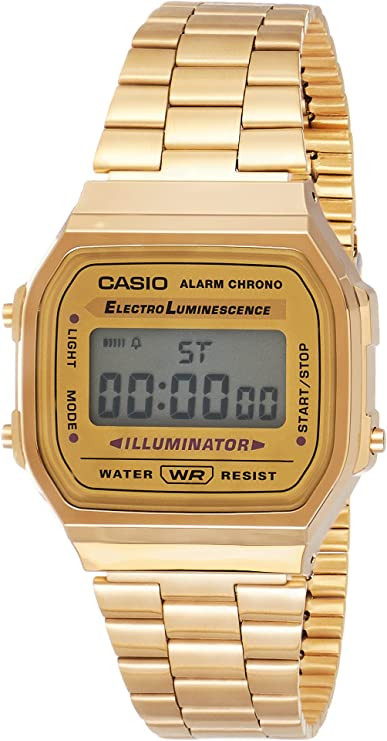 Casio LA-680WGA-9B – Clock with Quartz Movement, for Women, Gold Colour, Gold, UINICA, Fashion