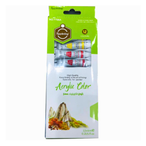 Succulent acrylic colours Acrylic Colors, 12 Colors - 6ml